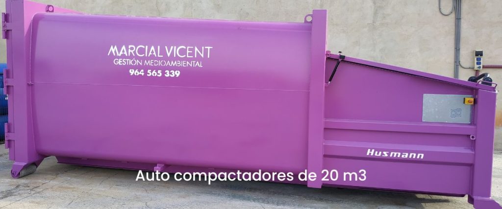 Auto compactadores de 20 m3 Servicios - Marcial Vicent